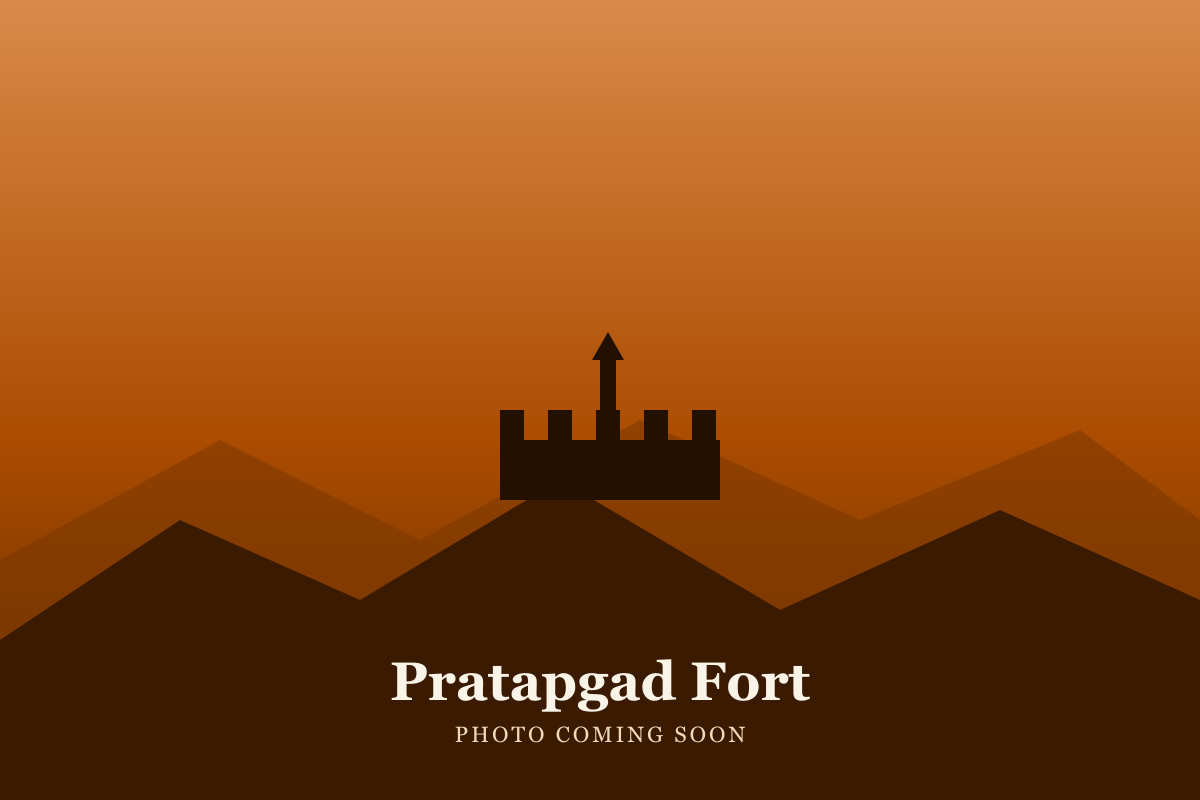 Pratapgad Fort — temporary placeholder photo, pending a real photograph